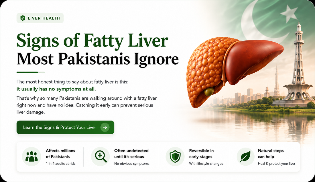 Signs of Fatty Liver Most Pakistanis Ignore